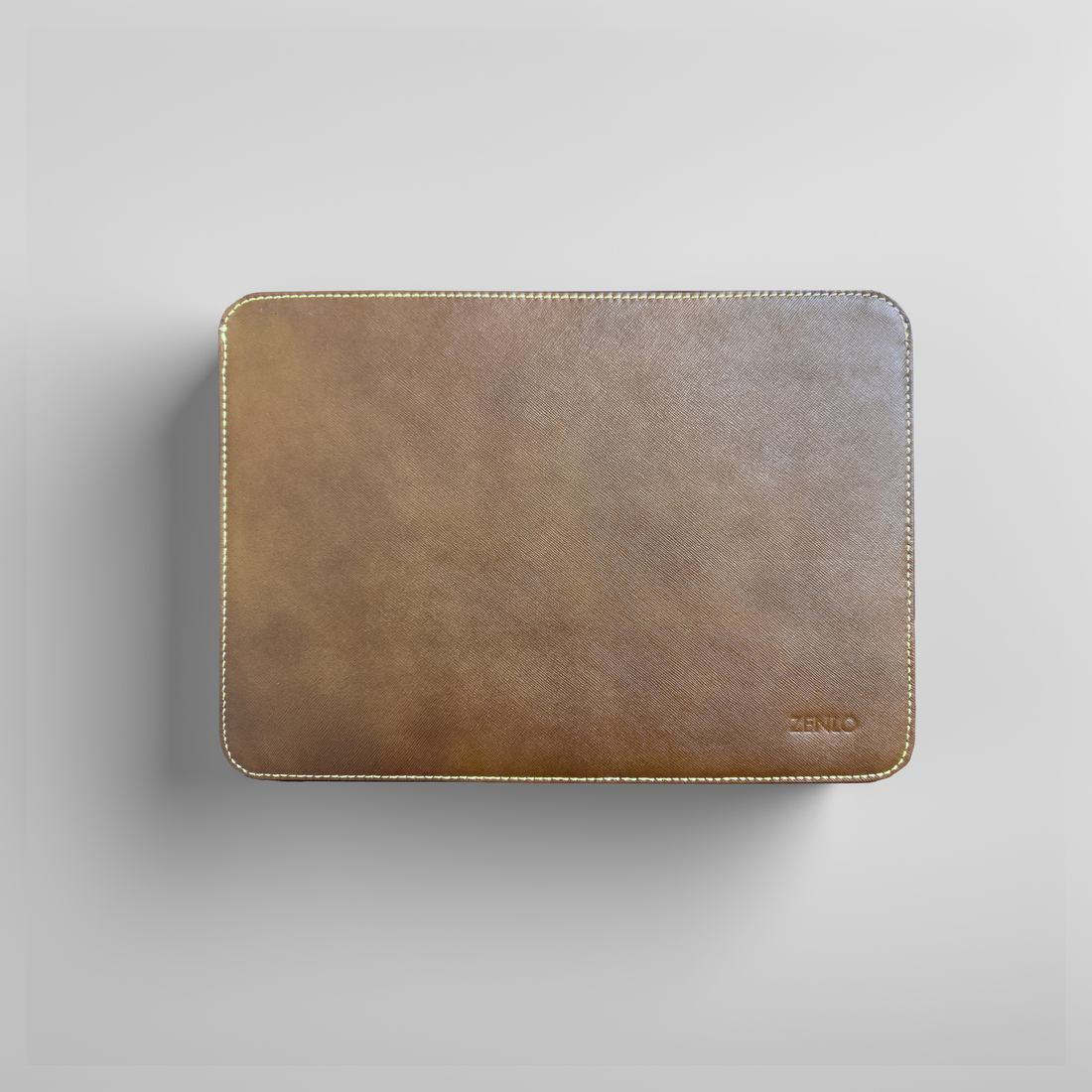 Aurelius | Saffiano Leather Macbook Flapless Cover